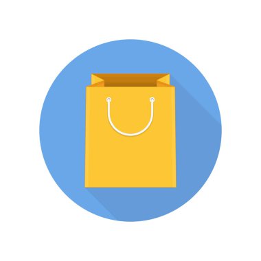 alışveriş çantası simgesi.