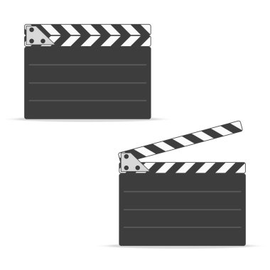 Film clapper tahtası seti.