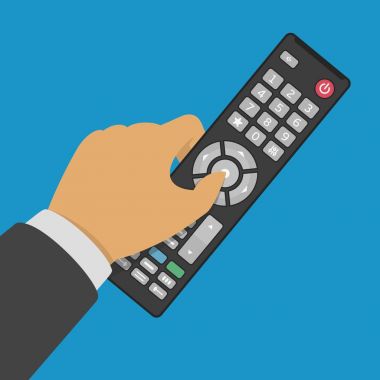TV kontrol elinde.