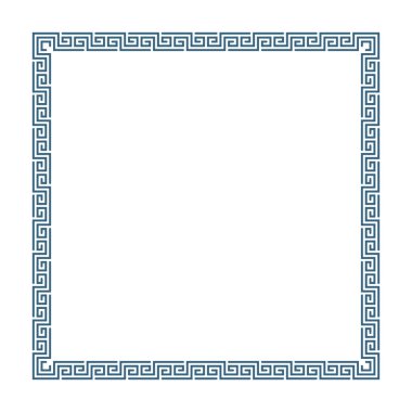Yunan dekoratif çerçeve.