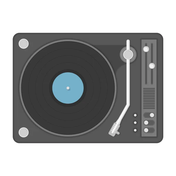 Vinyl spelare illustration. — Stock vektor