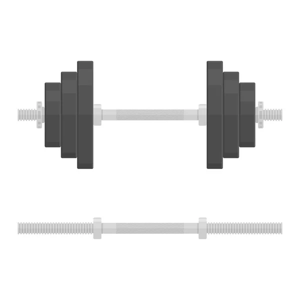 Dumbbells vector illustration. — Stock Vector