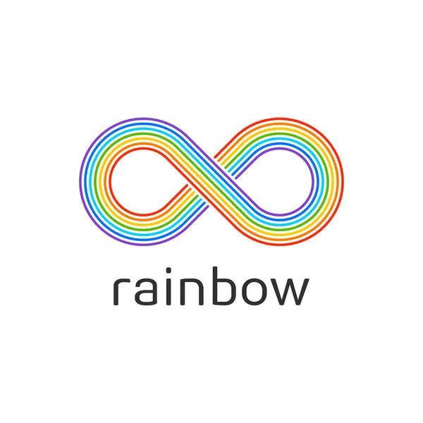 Rainbow vector icon. — Stock Vector