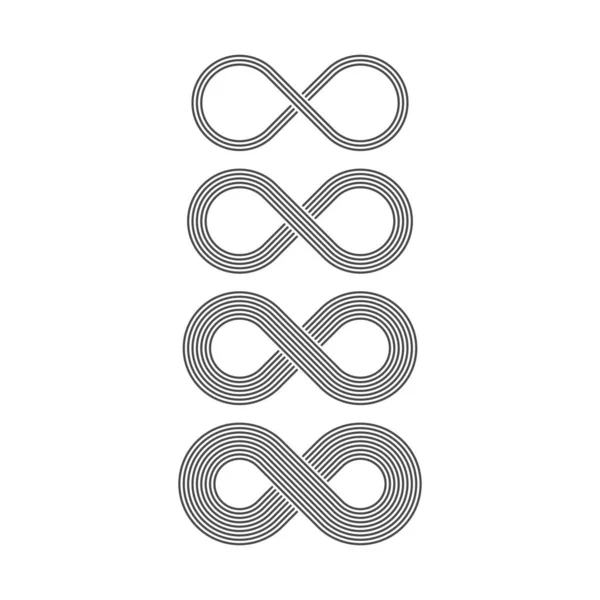 Vector infinity symbol. — Stock Vector