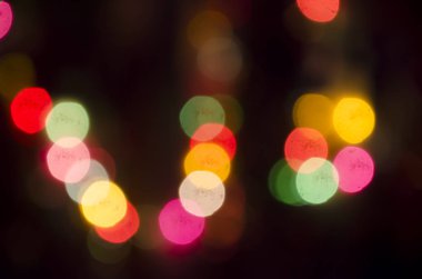 Soyut sorunsuz bulanıklık ışık Bokeh