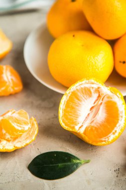 Tablo taze mandalina