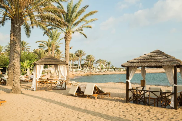 Resort no mar Mediterrâneo, Paphos, Chipre — Fotografia de Stock