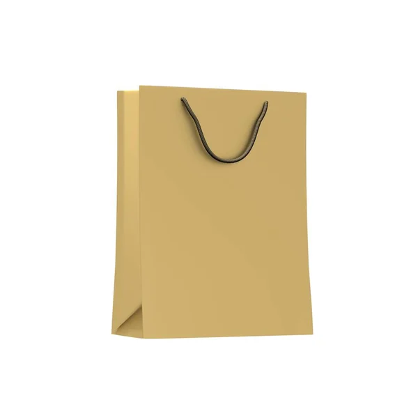 Render saco de presente de papel — Fotografia de Stock