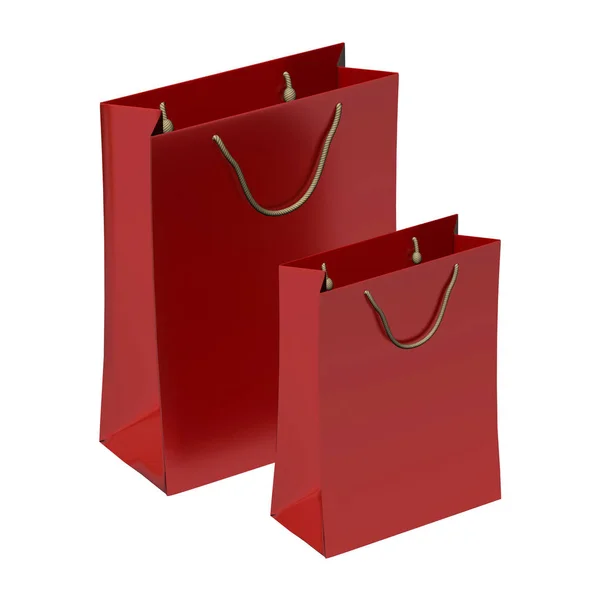 Rendre sac cadeau rouge — Photo