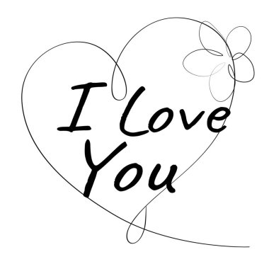  Çiçek Sanatı Vektörü İllüstrasyonlu Kalp