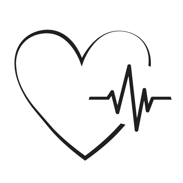 Kardiyoloji, kalp, vektör, arkaplan çizimi