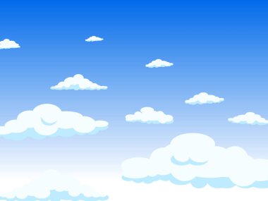 Pencereden gökyüzüne bulutların görüntüleyin. Uzun uçuş.