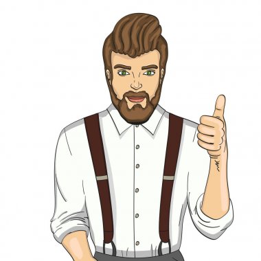 Beyaz arka plan vektör nesnesi. Güzellik Salonu, Kuaför, berber dükkanı reklam.