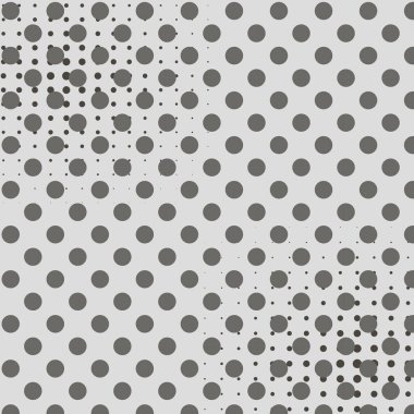 Pop sanat arka plan gri tonları. Yarı ton degrade arka plan olarak puan veya Retro çizgi roman olmak Motif kullanılır. Düzenlenebilir küçük resim.