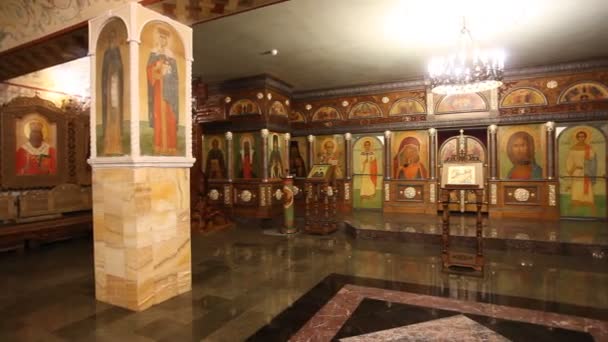 BELOVO, RUSSIE 24 MAI 2017 : Panorama de l'Eglise orthodoxe — Video