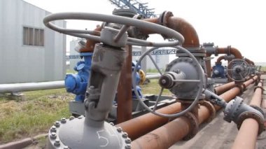 Kömür madeni su ile sağlamak için su vanaları