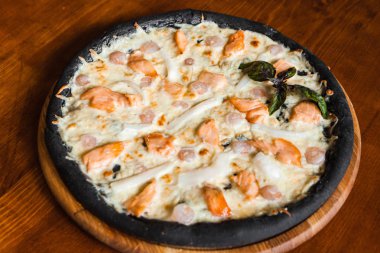 Lezzetli ve güzel pizza