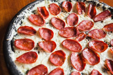 Lezzetli ve güzel pizza