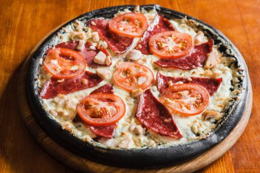 Lezzetli ve güzel pizza