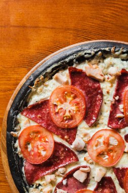 Lezzetli ve güzel pizza