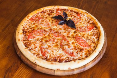 Lezzetli ve güzel pizza