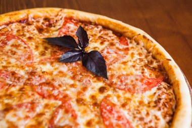 Lezzetli ve güzel pizza