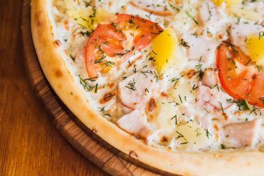 Lezzetli ve güzel pizza