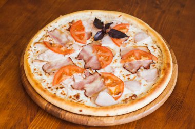 Lezzetli ve güzel pizza