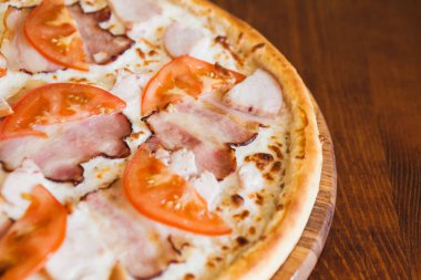 Lezzetli ve güzel pizza