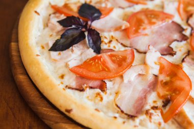 Lezzetli ve güzel pizza