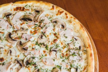 Lezzetli ve güzel pizza