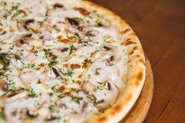 Lezzetli ve güzel pizza