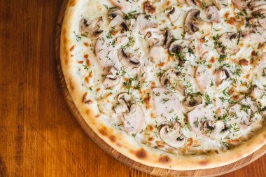 Lezzetli ve güzel pizza