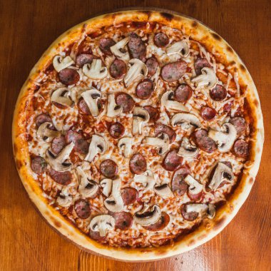 Lezzetli ve güzel pizza