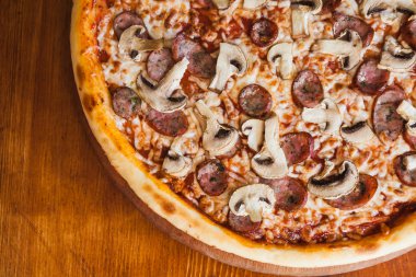 Lezzetli ve güzel pizza