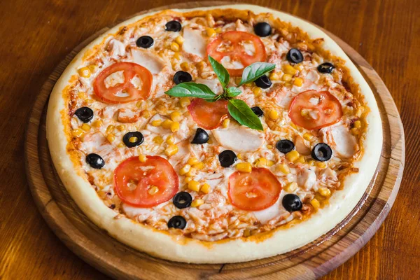 Lezzetli ve güzel pizza