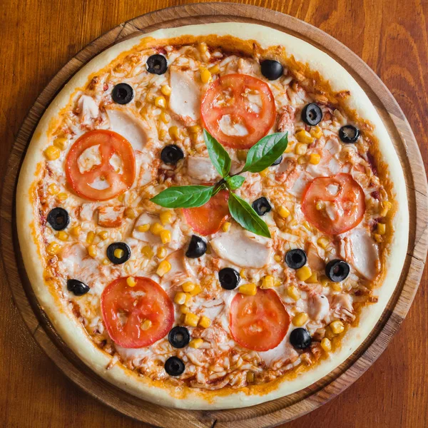 Lezzetli ve güzel pizza