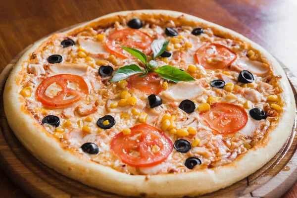 Lezzetli ve güzel pizza