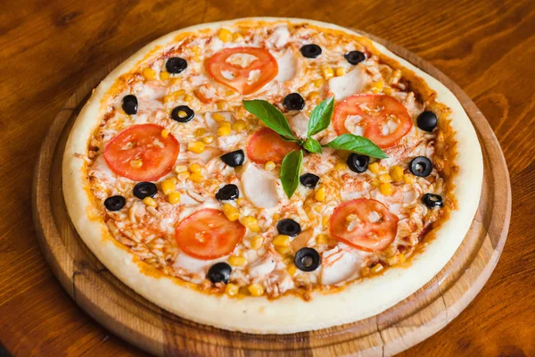 Lezzetli ve güzel pizza