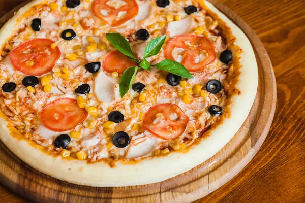 Lezzetli ve güzel pizza