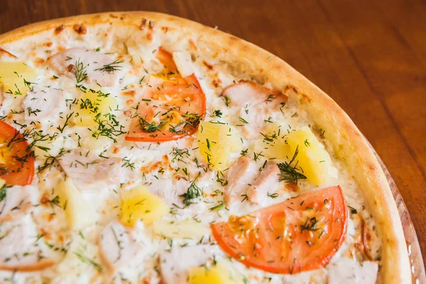 Lezzetli ve güzel pizza