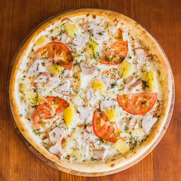 Lezzetli ve güzel pizza