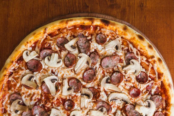 Lezzetli ve güzel pizza