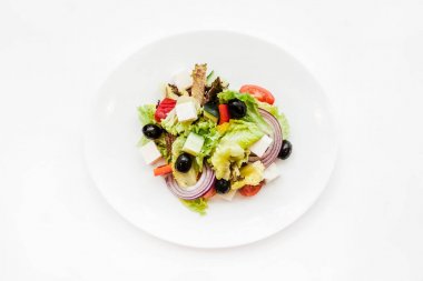 güzel Restoran tabak salata ile