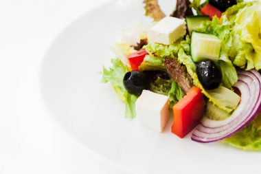 güzel Restoran tabak salata ile