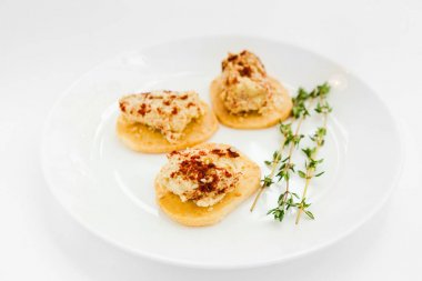 güzel Restoran tabak salata ile