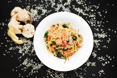 Akşam yemeği için güzel bir ev yemeği.