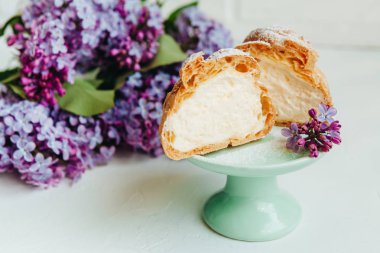 lezzetli ve güzel tatlı bir aile fırın için