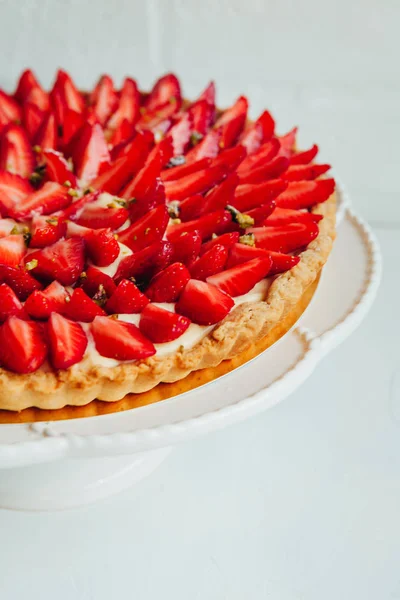 Delizioso Bellissimo Dessert Una Panetteria Familiare — Foto Stock