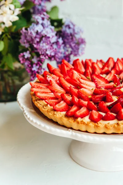 Delizioso Bellissimo Dessert Una Panetteria Familiare — Foto Stock